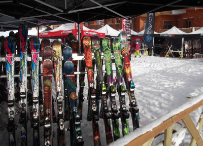 Ski Force stand Val Thorens events, winter season 2012-13, Ski Force Winter Tour