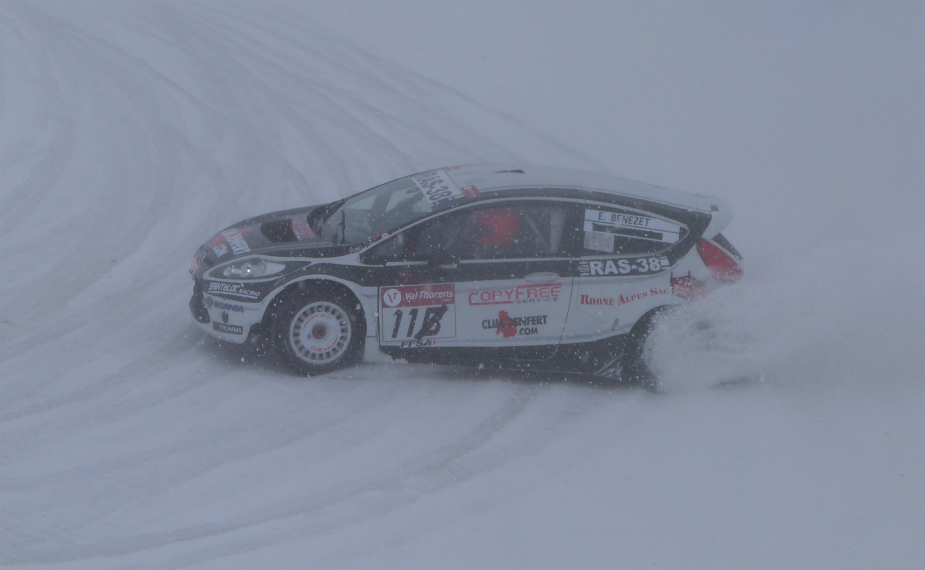 Val Thorens ice circuit, Trophée Andros 2012