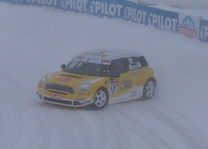 Mini in the Trophée Andros, Val Thorens