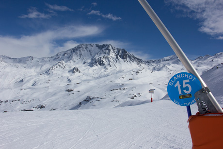 Blanchot piste, Val Thorens Blanchot piste, Val Thorens, 2nd March 2019