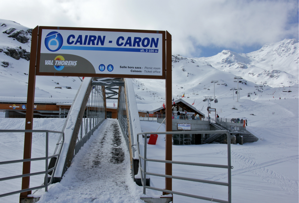Cairn - Caron lift at plateau de Cairn