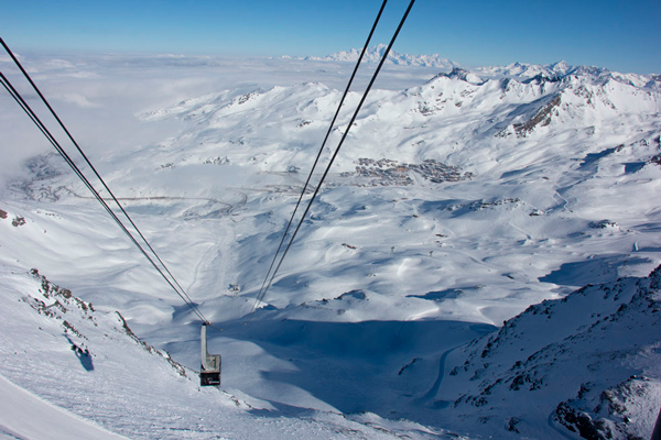 Cime de Caron cable car Cime de Caron cable car