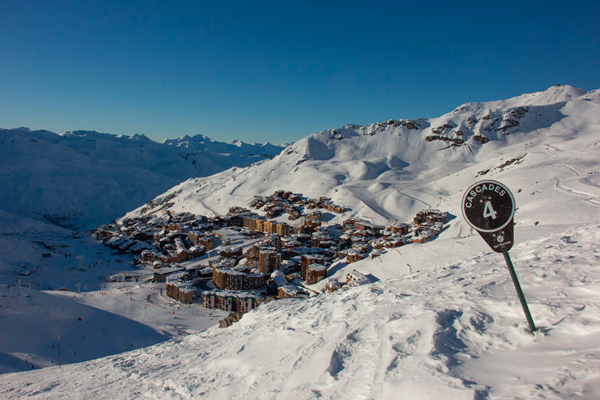 Cascades piste, Val Thorens Cascades piste, Val Thorens