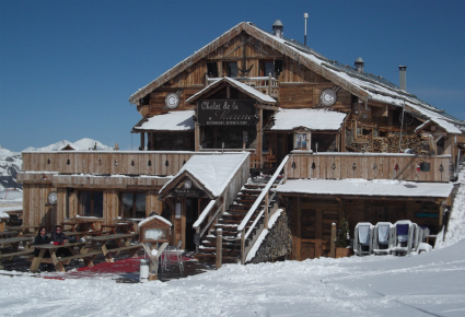 Chalet de la Marine Val Thorens mountain restaurants review -Chalet de la Marine