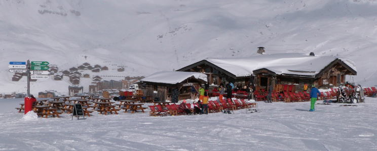 Chalet des 2 Lacs Val Thorens mountain restaurants - Chalet des 2 Lacs