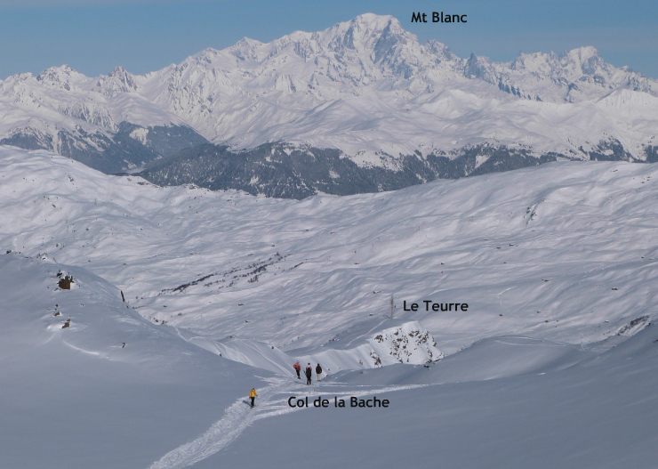 Col de la Bache View of Col de la Bache