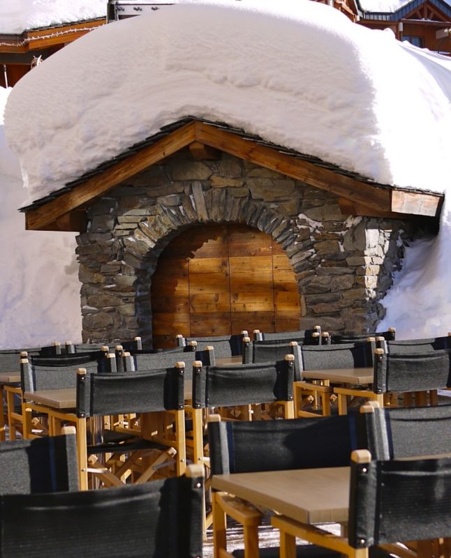 Terrace Cafe Face West, Val Thorens - terrace
