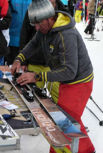 Ski Force Winter Tour, Fischer stand