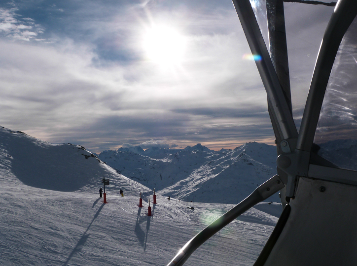 Granges chairlift, Les Menuires Granges chairlift, Les Menuires
