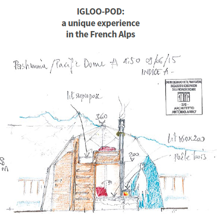 Igloo-pod, Hotel Pashmina, Val Thorens