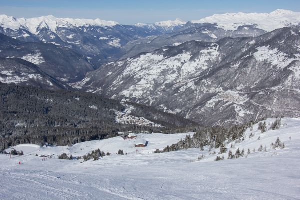 View of La Tania