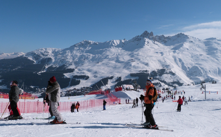 World Cup downhill, Meribel, 23rd Feb 2013 Val Thorens snow report - World Cup downhill Meribel, 23rd Feb 2013