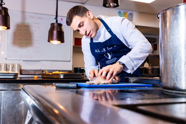 Chef Camille Vallet at Pashmina Hotel