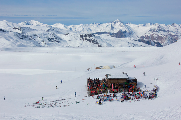 La Moutière mountain restaurant, Val Thorens