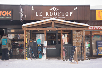 Rooftop restaurant, Val Thorens