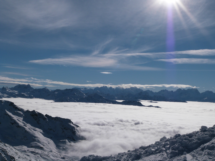 Sea of cloud in Rosael Sea of cloud in Rosael