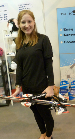 London Ski and Snowboard show: Ski-Walker