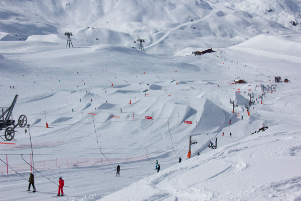 Plateau and the Snowpark Plateau and the Snowpark