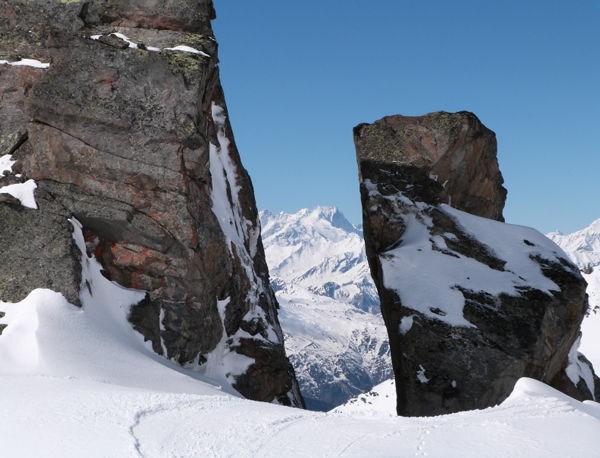 Split rock, la Combe sans nom, Val Thorens-Orelle