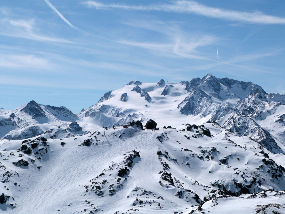 Suisses piste & Glacier de Gébroulaz, March 2017 Suisses piste & Glacier de Gébroulaz, March 2017