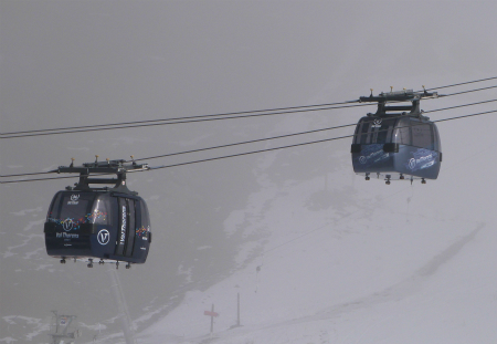 New Funitel Peclet cabins in Val Thorens