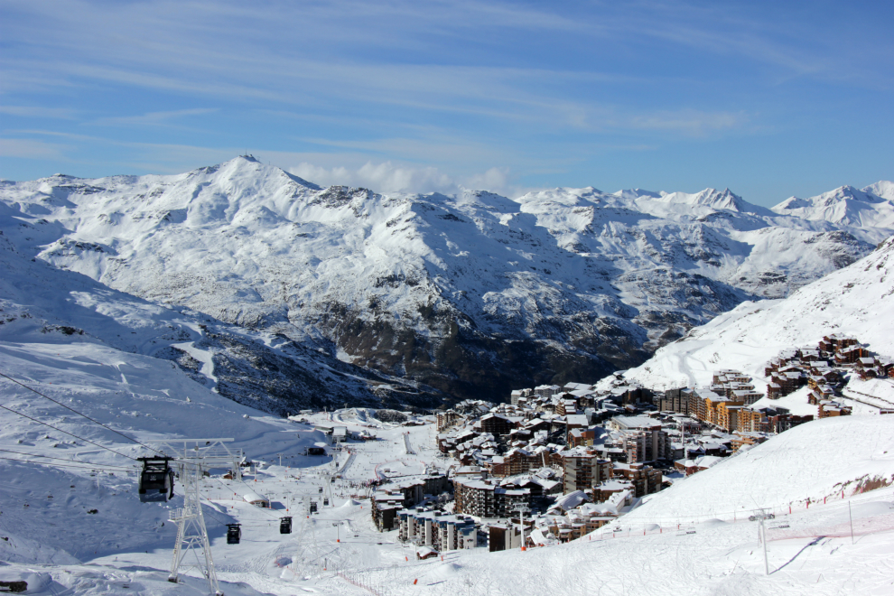 View of Val Thorens, 26th November 2016 View of Val Thorens, 26th November 2016