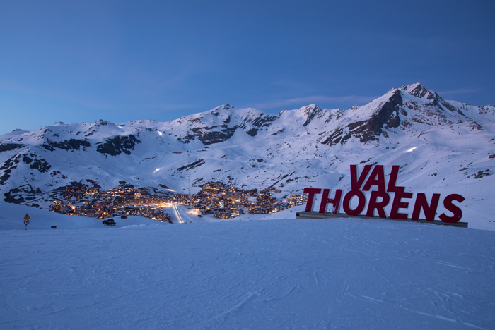 Val Thorens at night