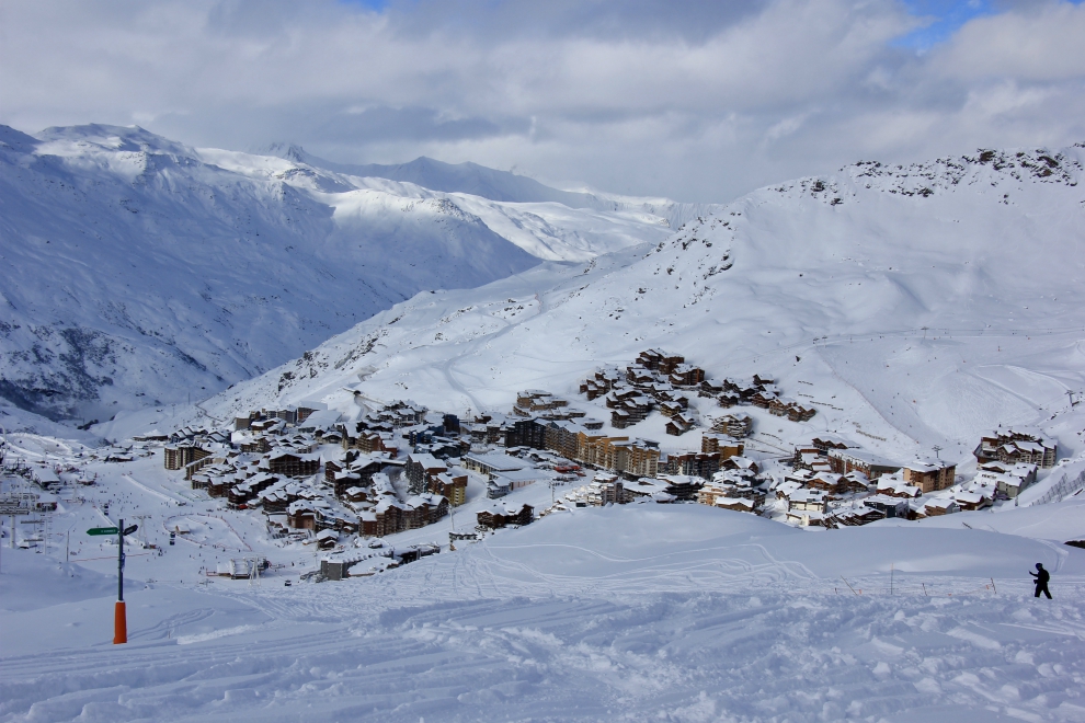 Val Thorens on 12th December 2017 Val Thorens on 12th December 2017