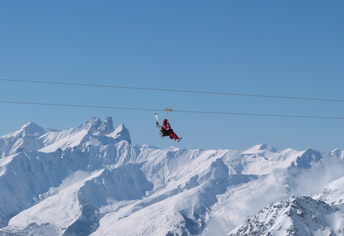 La Tyrolienne Val Thorens La Tyrolienne Val Thorens